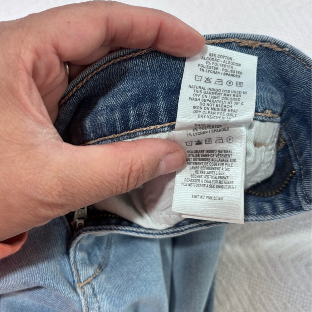 DL1961 Women's Sky Blue Wide Leg Jeans - Picture 8 of 13